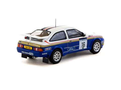 Tarmac Works 1:64 Ford Sierra RS Cosworth Rally of New Zealand 1989 #16 - HOBBY64