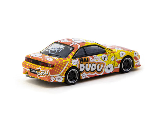 Tarmac Works 1:64 VERTEX Nissan Silvia S14 Hai Dudu - IMX Special Edition - GLOBAL64