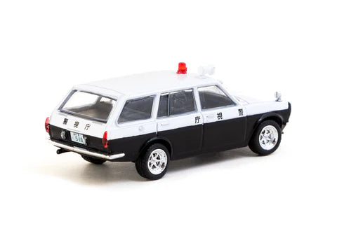 Tarmac Works 1:64 Datsun Bluebird 510 Wagon Japan Police Car- GLOBAL64