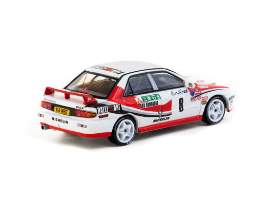 Tarmac Works 1:64 Mitsubishi Lancer Evolution Rallye Monte-Carlo 1993 #8 - GLOBAL64