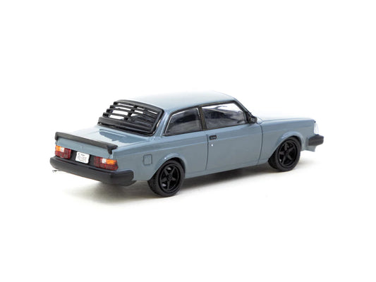 Tarmac Works 1:64 Volvo 242 Custom Grey - ROAD64