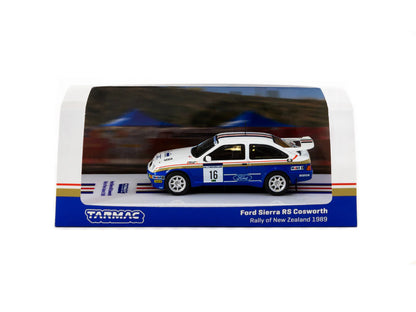 Tarmac Works 1:64 Ford Sierra RS Cosworth Rally of New Zealand 1989 #16 - HOBBY64