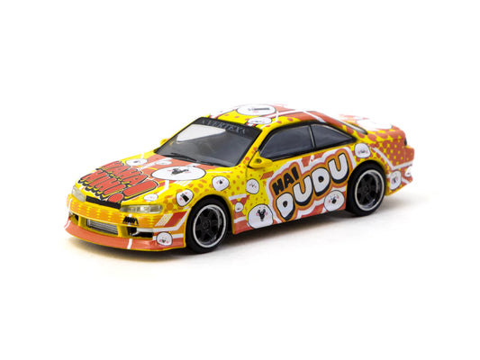 Tarmac Works 1:64 VERTEX Nissan Silvia S14 Hai Dudu - IMX Special Edition - GLOBAL64
