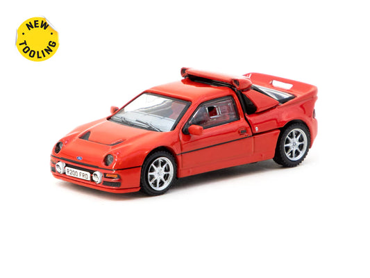 Tarmac Works 1:64 Ford RS200 Red - HOBBY64+