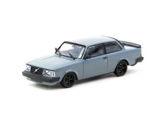 Tarmac Works 1:64 Volvo 242 Custom Grey - ROAD64