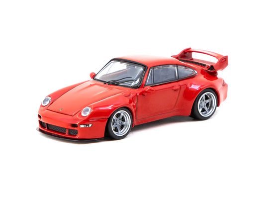 Tarmac Works 1:64 993 Remastered By Gunther Werks Red - ROAD64