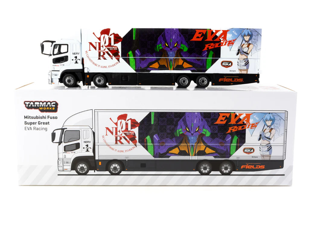 Tarmac Works 1:64 Mitsubishi Fuso Super Great EVA Racing - TRUCK64