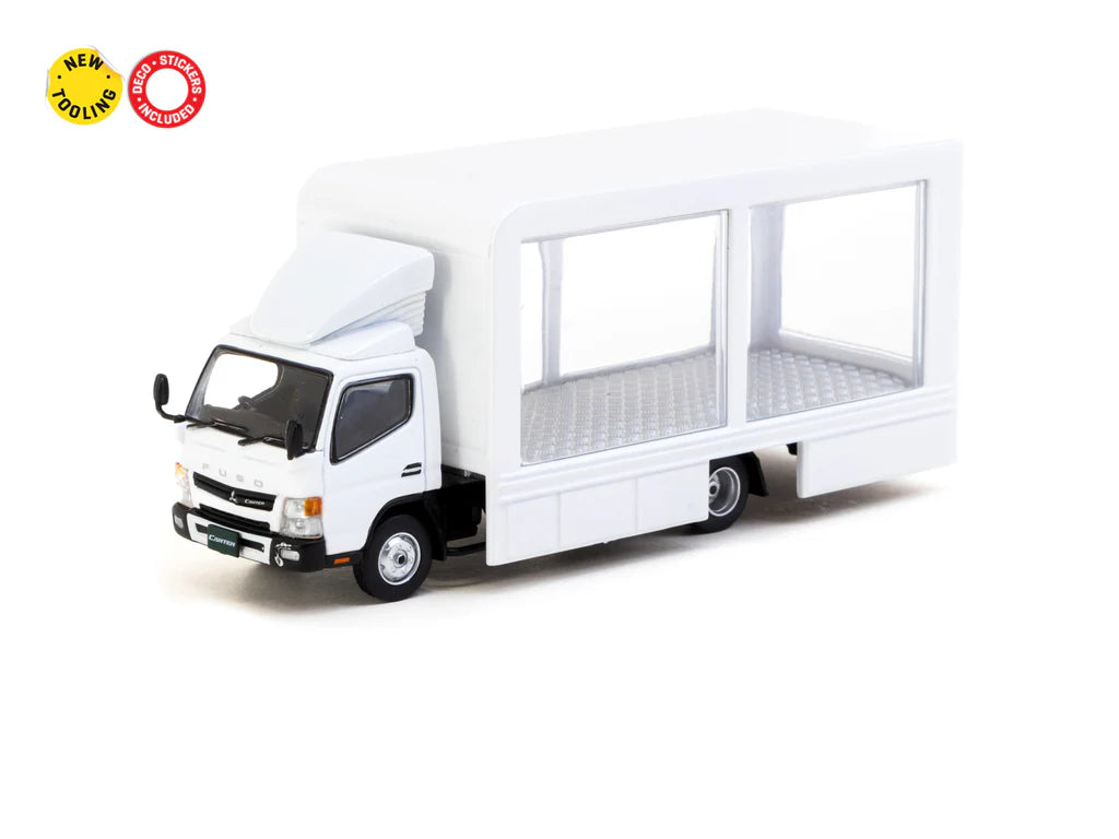 Tarmac Works 1:64 Mitsubishi Fuso Canter Mobile Display Truck - TRUCK64