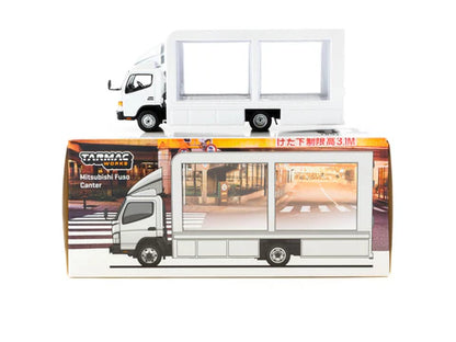 Tarmac Works 1:64 Mitsubishi Fuso Canter Mobile Display Truck - TRUCK64